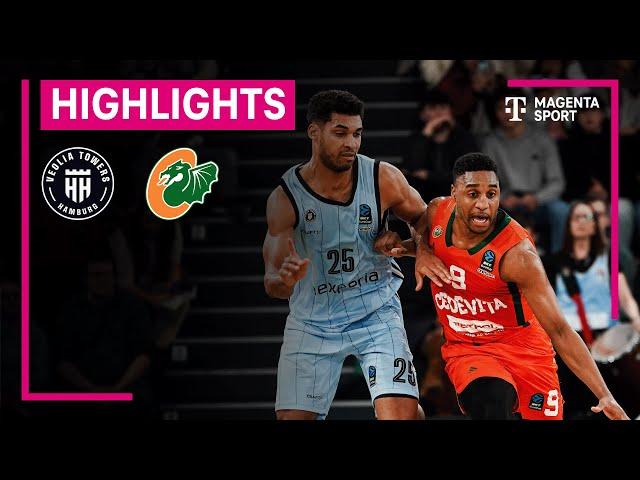 Veolia Towers Hamburg - Cedevita Olimpija Ljubljana | BKT EuroCup | MAGENTA SPORT