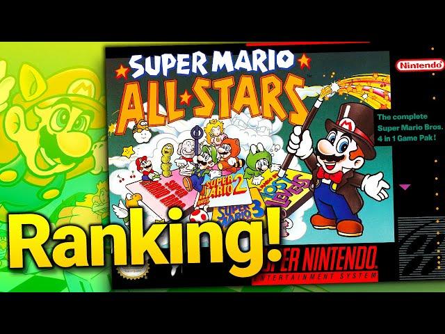 Mein Ranking aller Spiele in Super Mario All-Stars!