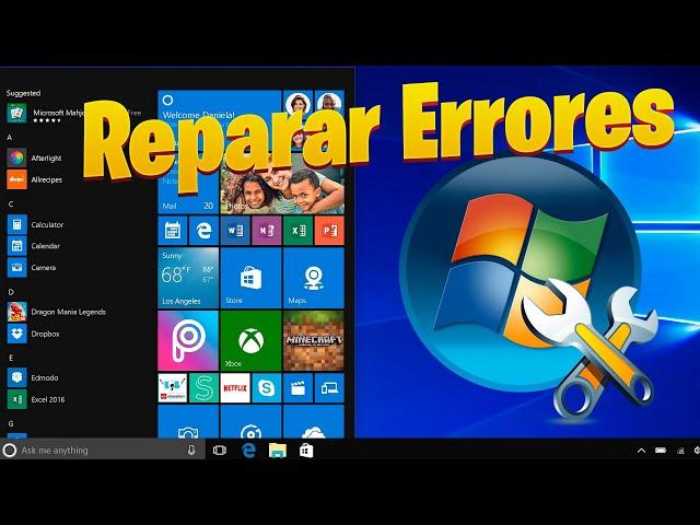 REPARAR TODOS LOS ERRORES EN WINDOWS 10 SIN FORMATEO