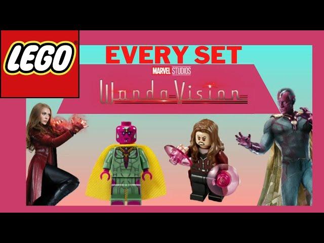 Every Wandavision Lego Set (Every set with Scarlet Witch or Vision)