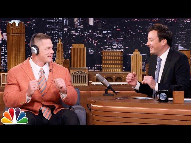 John Cena and Jimmy Totally Nail the Whisper Challenge