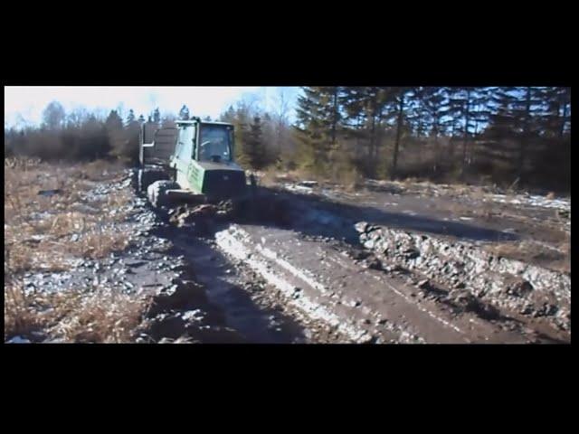 лесная техника - форвардер John Deere - Forwarder John deere #8