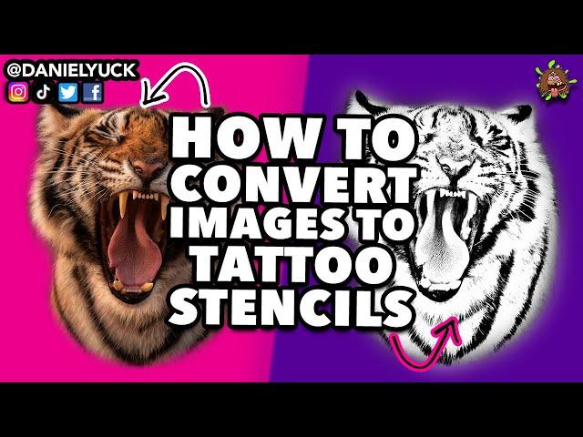 How To Convert Images To Tattoo Stencils