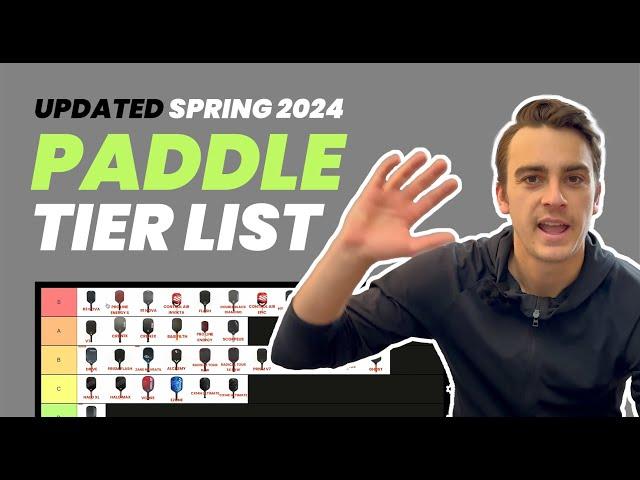 Our *NEW* Pickleball Paddle Tier List for Spring 2024 | Rackets & Runners