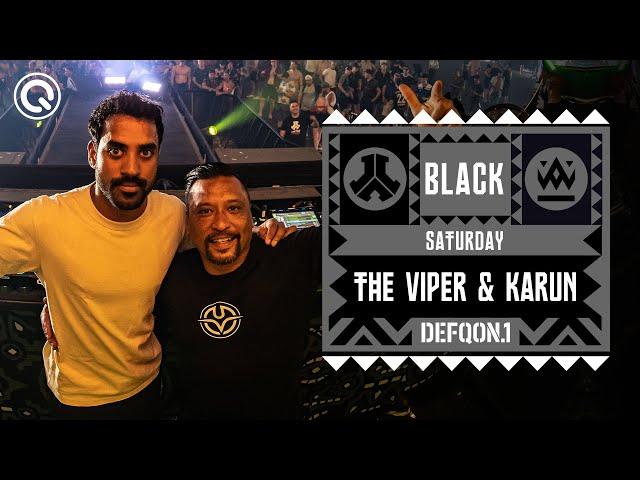 The Viper & Karun I Defqon.1 Weekend Festival 2023 I Saturday I BLACK