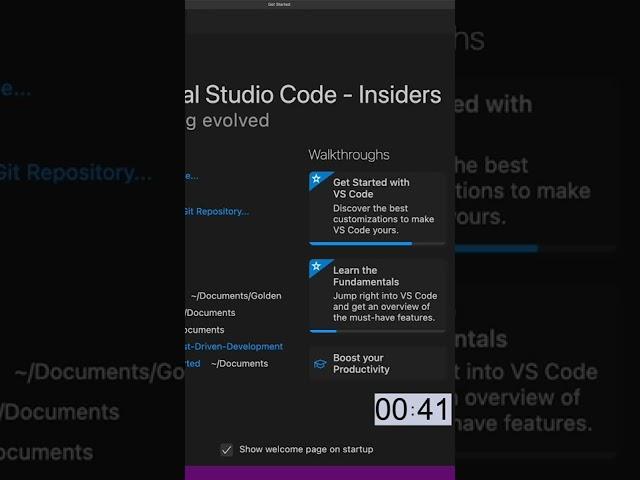 Visual Studio Code & Git in 1 Minute