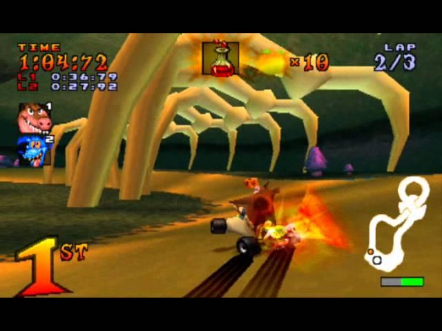 Crash Team Racing Adventure Mode 101% 05 Ripper Roo