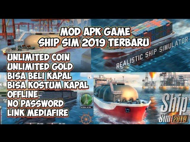 Game offline kapal seru,cocok buat hilangin rasa bosan kalian,ship sim 2019 mod apk terbaru