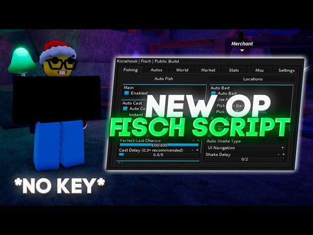 [UPD] NEW Roblox Fisch Script Hack | Auto Fish Fast , Dupe , Megalodon Hack , Auto Sell! *NO KEY)