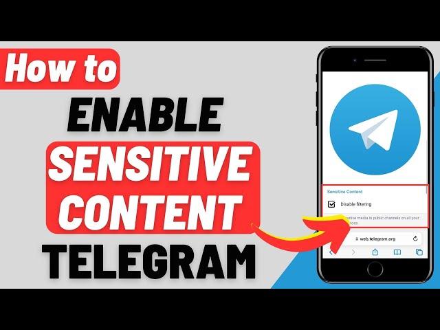 How to Enable Sensitive Content On Telegram (iOS & Android) [2023]