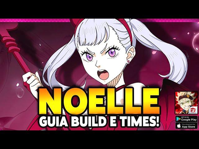 NOELLE Halloween ABSURDA! GUIA EQUIPAMENTOS, TIMES E COMBOS! BLACK CLOVER MOBILE COMO EQUIPAR