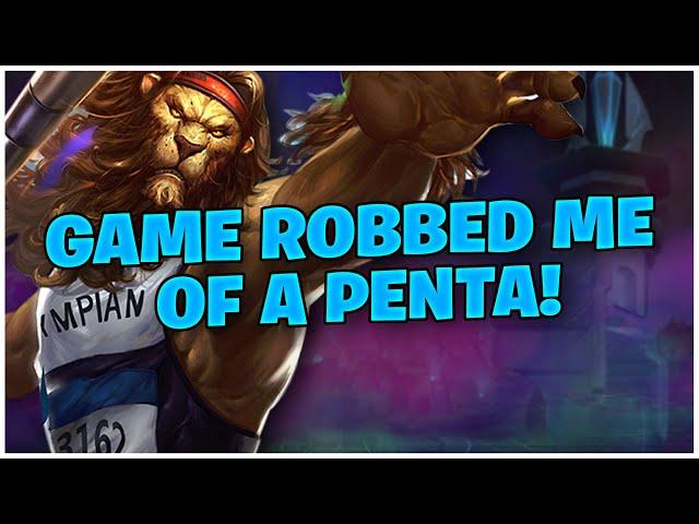 GAME ROBBED ME OF A PENTA! S11 SMITE ANHUR