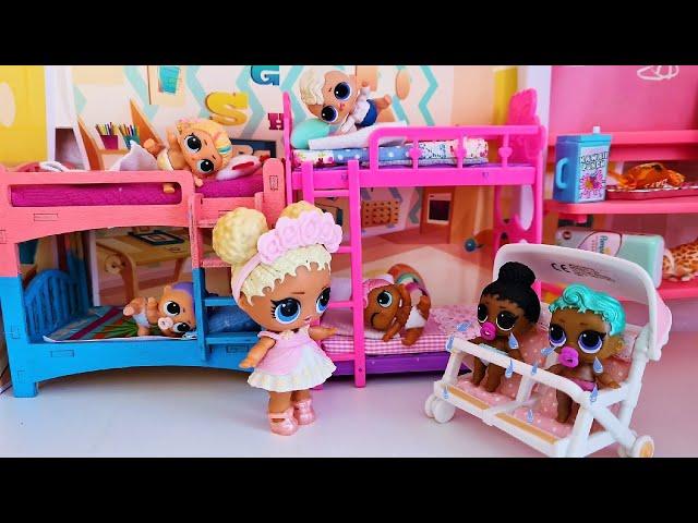 THESE WON'T FIT! Dolls LOL LOL surprise! Kids in kindergarten lol cartoons Darinelka