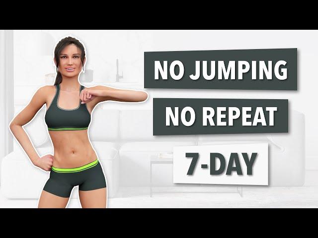 7-Day Full Body Fat Burn – No Jumping, No Repeat