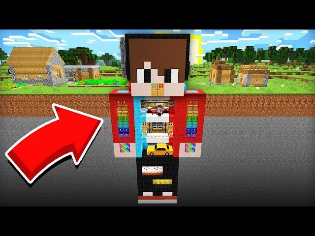 Я ПОСТРОИЛ ПОДЗЕМНЫЙ ДОМ ВНУТРИ ГИГАНТСКОГО КОМПОТА В МАЙНКРАФТ | Компот Minecraft