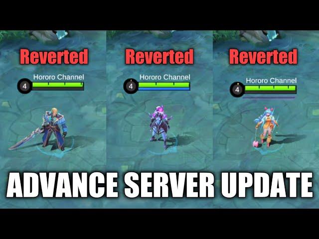 NEW UPDATE SERVER'S REVERTED SPREE | ADV SERVER PATCH