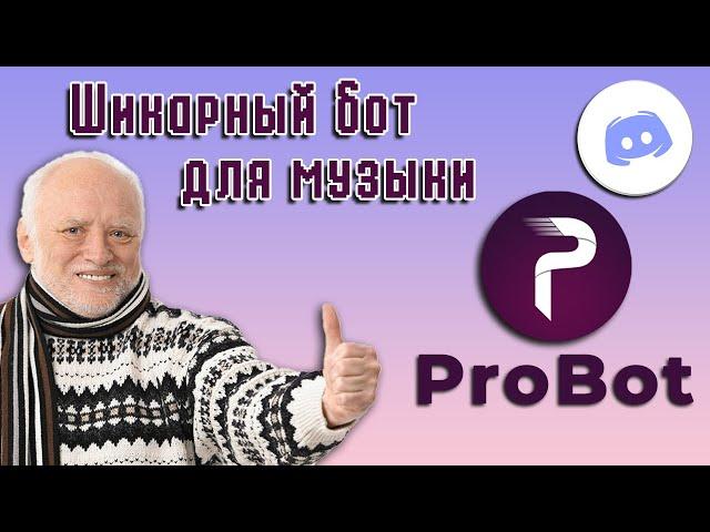 Pro bot - шикарный бот для музыки в Discord 