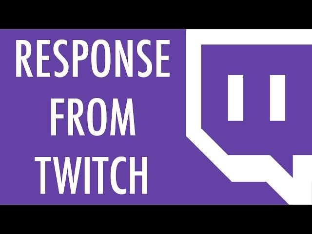 Response From Twitch