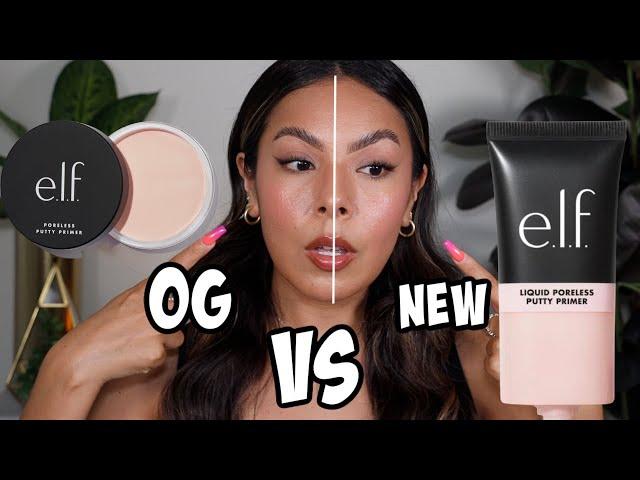 ELF OG PUTTY PRIMER VS NEW LIQUID PUTTY PRIMER (REVIEW + WEAR TEST!)