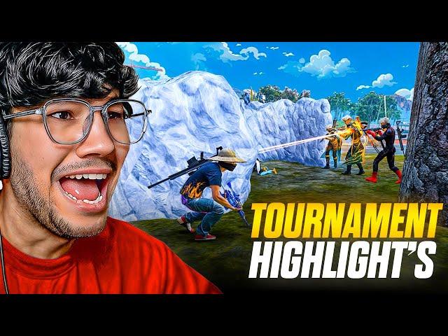 1 VS 4 SITUATION! TOURNAMENT HIGHLIGHTS | FREE FIRE MAX