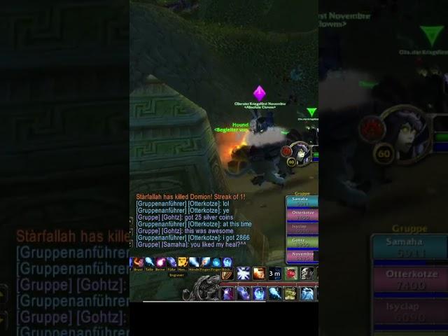 I got MVP Sod Bloodmoon World PvP Heal Mage Rank 14 2500 coins #shorts #mage  #wowclassic #pvp