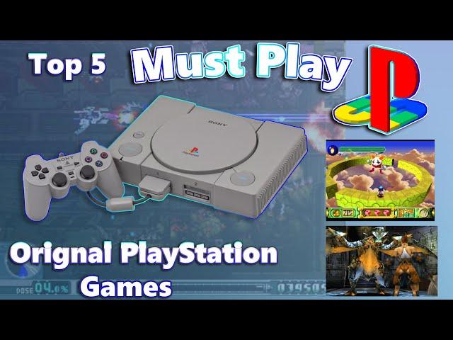 Top 5 Must Play PlayStation 1 ( psone , psx ) Games