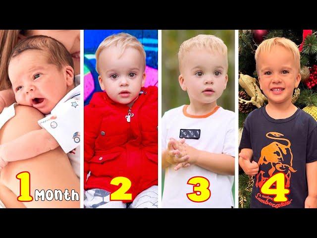 Christian Vashketov ( Vlad and Niki) TRANSFORMATION | Form Baby to 4 Years Old 2024