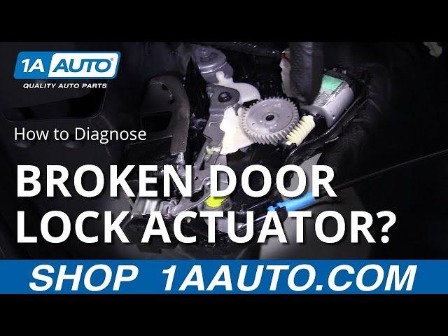 Car Door Lock Not Working Right? How to Diagnose Door Lock Actuator