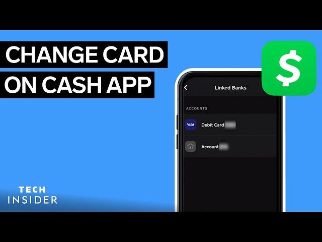 How To Change Card On Cash App