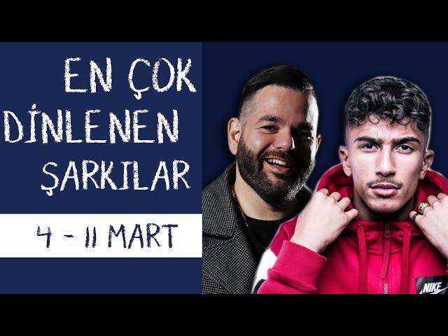 En Çok Dinlenen Şarkılar  (4 - 11 MART 2021) - ŞAFAK KARAMAN