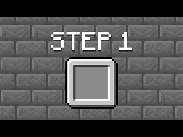 Advanced Step 1 to 3 Minecraft Animation Green Screen 