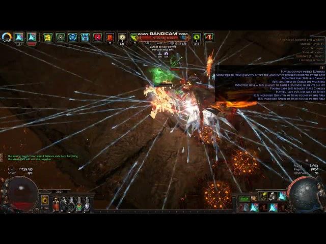 PoE 3.21 Ice Shot Deadeye Uber Exarch