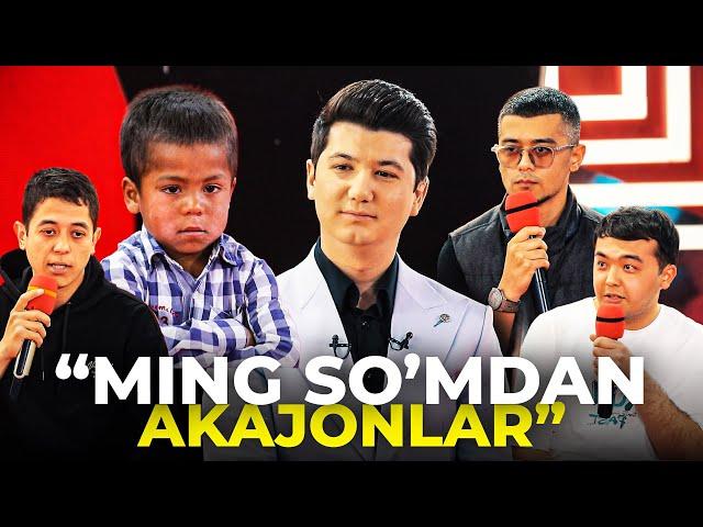 MING SO’MDAN AKAJONLAR // INTERNETDA SHOVQIN KO`TARGANLAR-9 // AMIRXON UMAROV SHOUSI