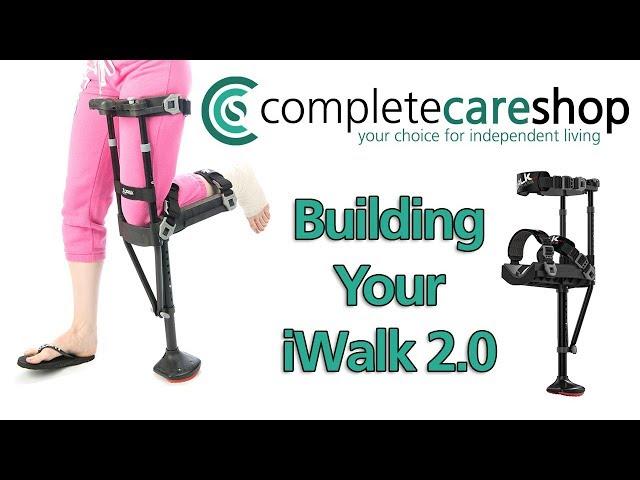 Eliminate Crutch Pain !! - iWALK2.0 Hands Free Crutch - Assembly