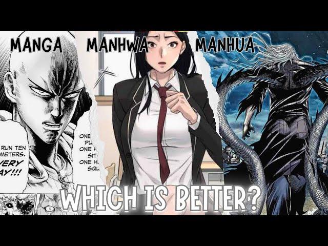 Manga vs Manhwa vs Manhua (Honest Opinion)