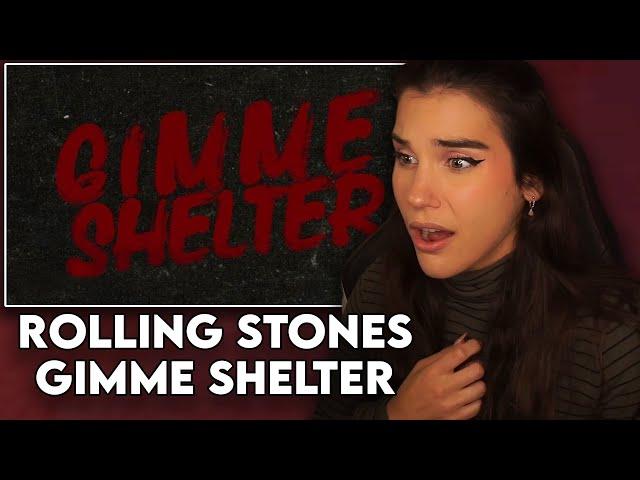 THE MOST CHILLING SONG!! First Time Reaction to The Rolling Stones - "Gimme Shelter"