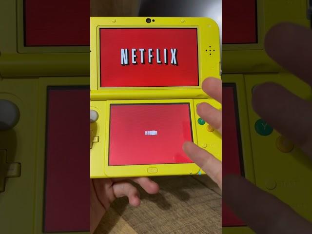 Netflix On A 3DS