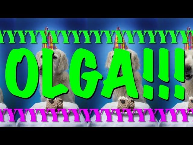 HAPPY BIRTHDAY OLGA! - EPIC Happy Birthday Song