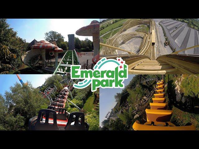 EVERY Roller Coaster at Emerald Park Ireland