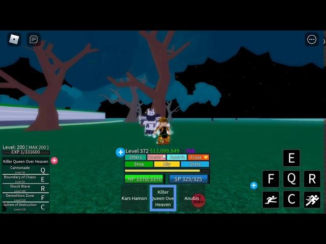 Killer Queen Over Heaven Showcase | JOJO BLOX|