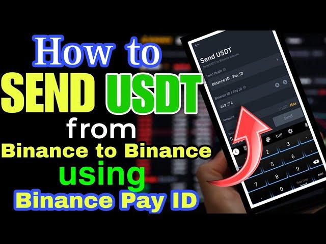 How to Send USDT from Binance to Binance using Binance Pay ID | Binance to Binance usdt transfer