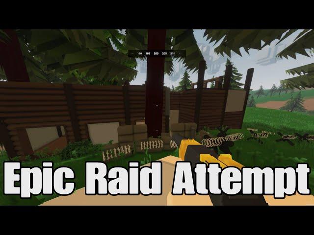 Epic Raid Attempt - Unturned Console Edition