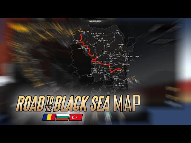 ETS2  Road to Black Sea MAP