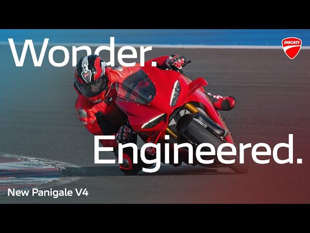 New Ducati Panigale V4 2025 | Wonder. Engineered.