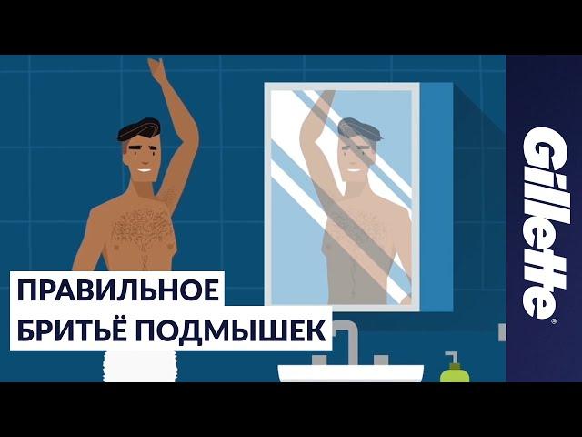 Как брить подмышки: советы по удалению волос для мужчин | Gillette STYLER