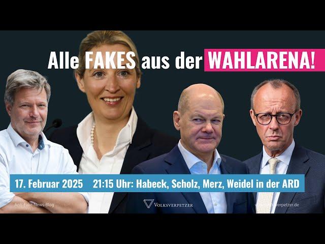 Wahlarena fixed - Ist diese Talkshow Endgegner der Fakten?