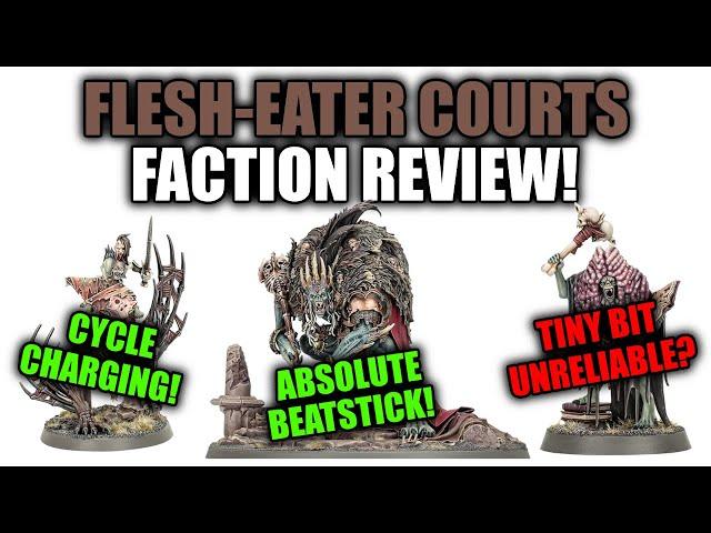 Flesh-Eater Courts FULL Faction Pack Review! │ Warhammer Age Of Sigmar 4th Edition