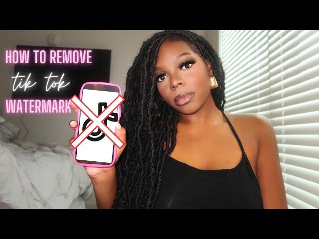 HOW TO REMOVE TIKTOK WATERMARK TUTORIAL | 2023 TUTORIAL *FREE*