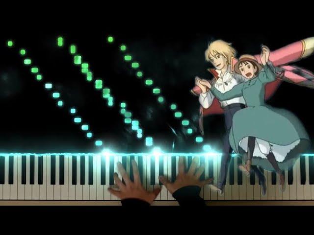 Howl's Moving Castle OST - The Merry Go Round of Life - Joe Hisaishi “Piano Cover” Kyle Landry ver.