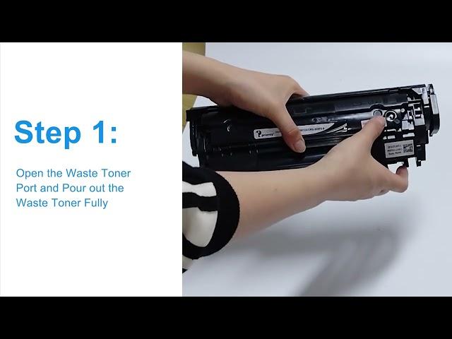 proffisy 12A Easy Refill Toner Cartridge